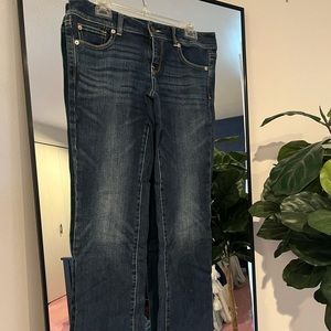 Dark denim boot cut jeans from American eagle size 8